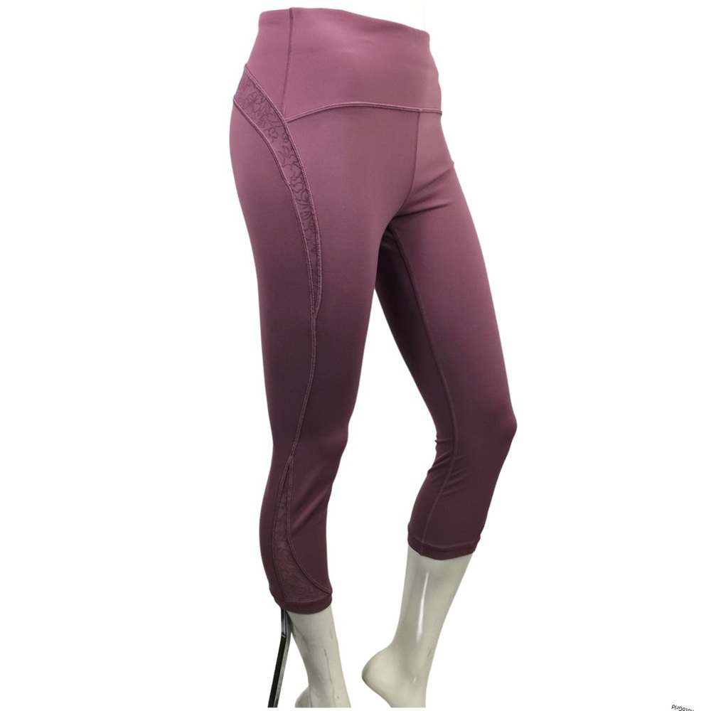 Lululemon Wunder Under Crop High-Rise 21" *Flocked Everlux